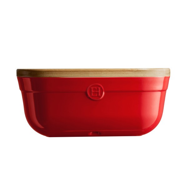 Bread Box - Burgundy - Emile Henry