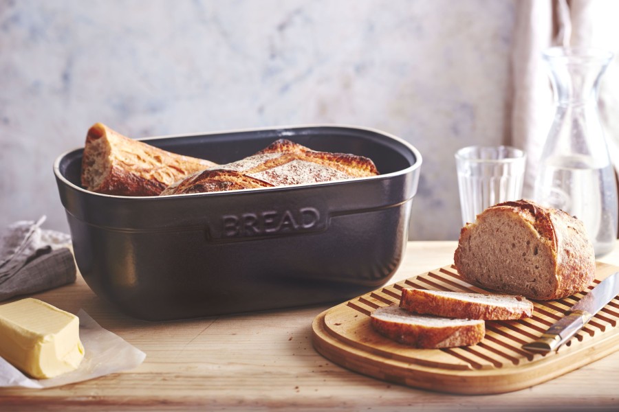 Bread Box - Burgundy - Emile Henry