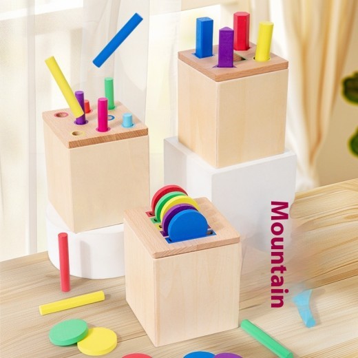 Early Childhood Education Educational Toys Baby Color Cognitive Classification Teaching Aids