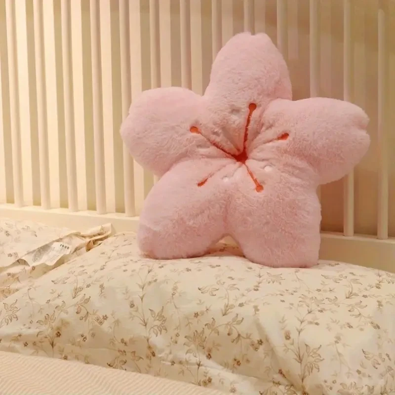 Cherry Blossom Plush Cushion