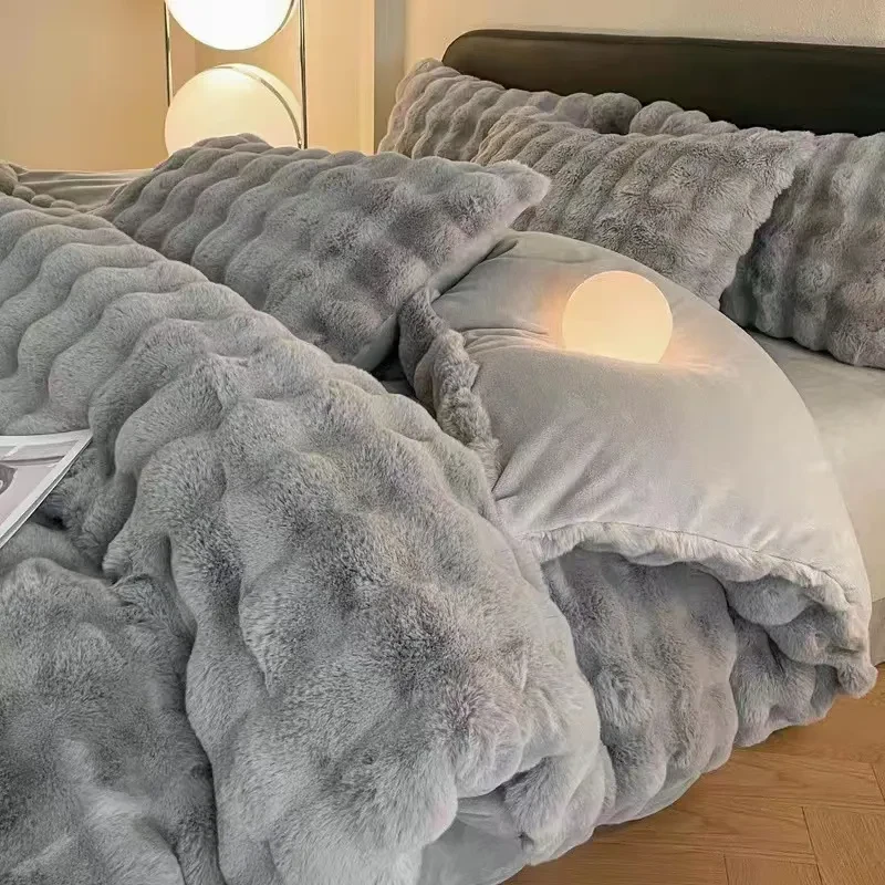 PlushDream Luxurious Fluffy Bedding Set