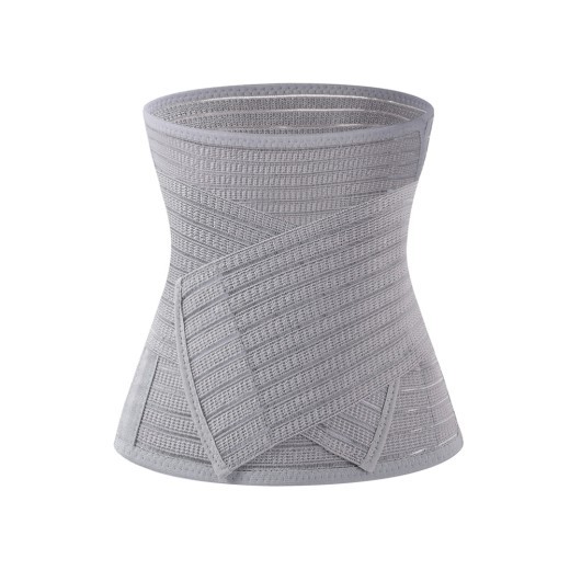 Bamboo Charcoal Fiber Powerful Belly Band Breathable Waist Shaping Belt Women