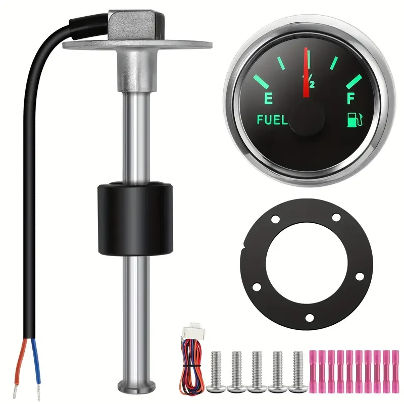 Fuel Gauge Car Oil Level Sensor Car Accessories Oil Level Gauge Accessories Suitable For RV Taxi Yacht Parts Stainless Steel Material (6.8" (175Mm))