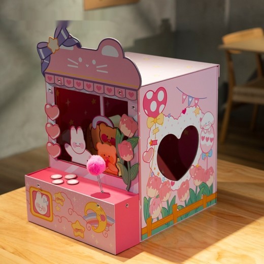 Three-in-one Tulip Clip Cat Nest Crane Machine