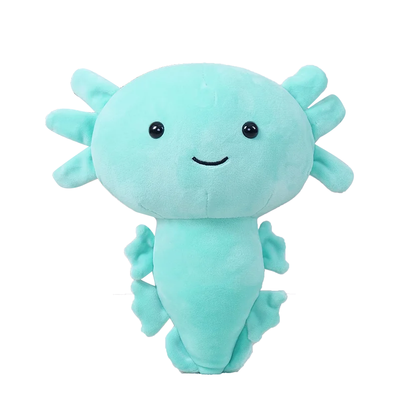 Cute Axolotl Plush Toy - Soft Stuffed Animal Salamander Plush Pillow for Kids