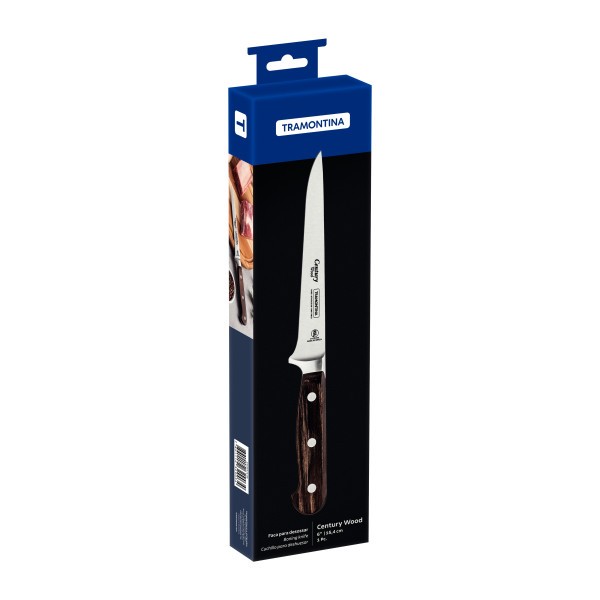 Century Wood Boning Knife 6" 15cm - Tramontina