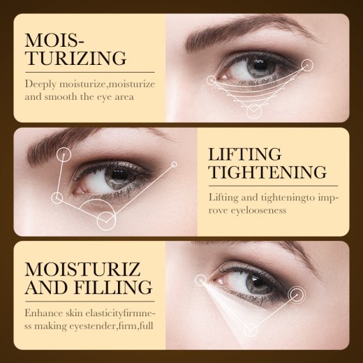 Gold Hyaluronic Acid Anti-wrinkle Multi-Effect Eye Cream