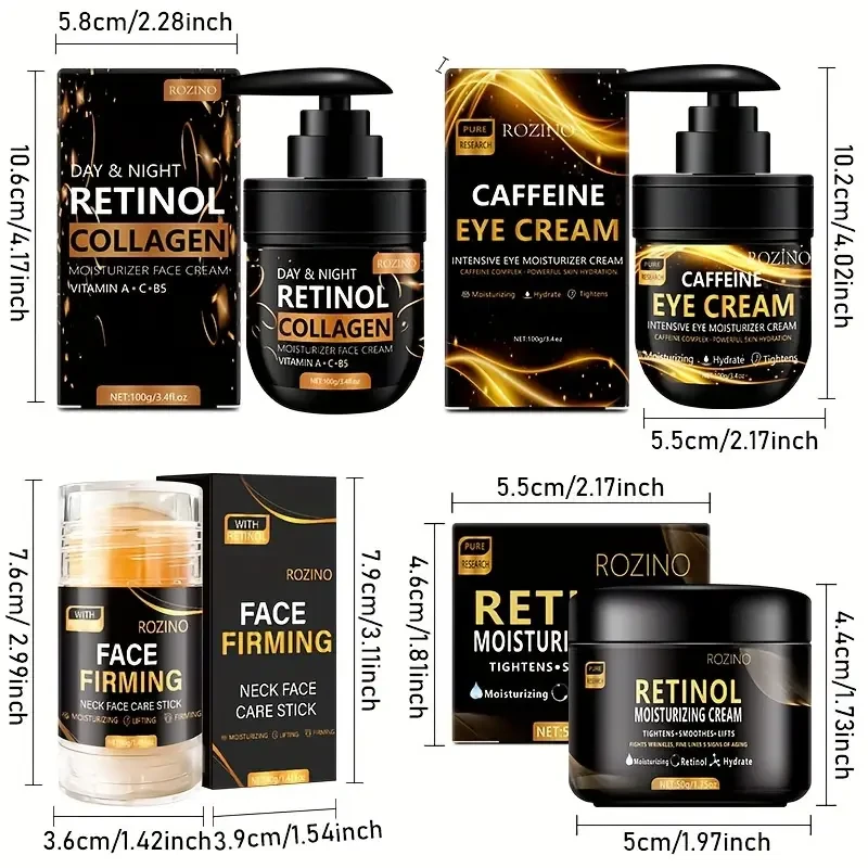 Skin care four-piece set