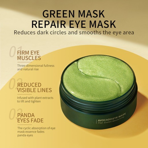 Fruit And Avocado Eye Mask