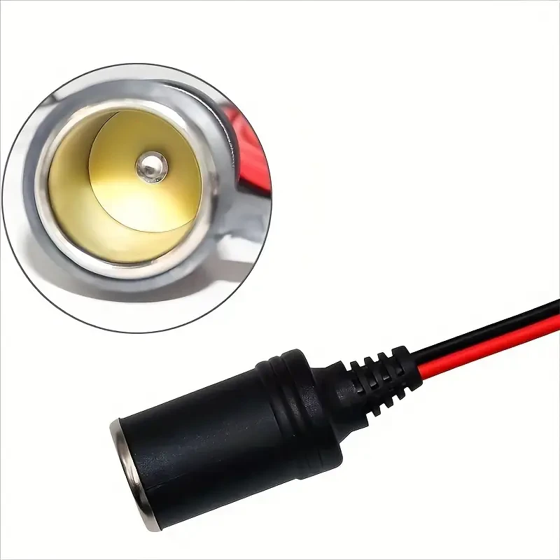 3Meters Car Plug Extension Cord 12V/24V Battery Charging Cable With Male Plug To Female Socket Adapter 16AWG Heavy