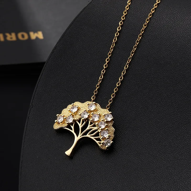 Vintage Tree Of Life Pendant Necklace
