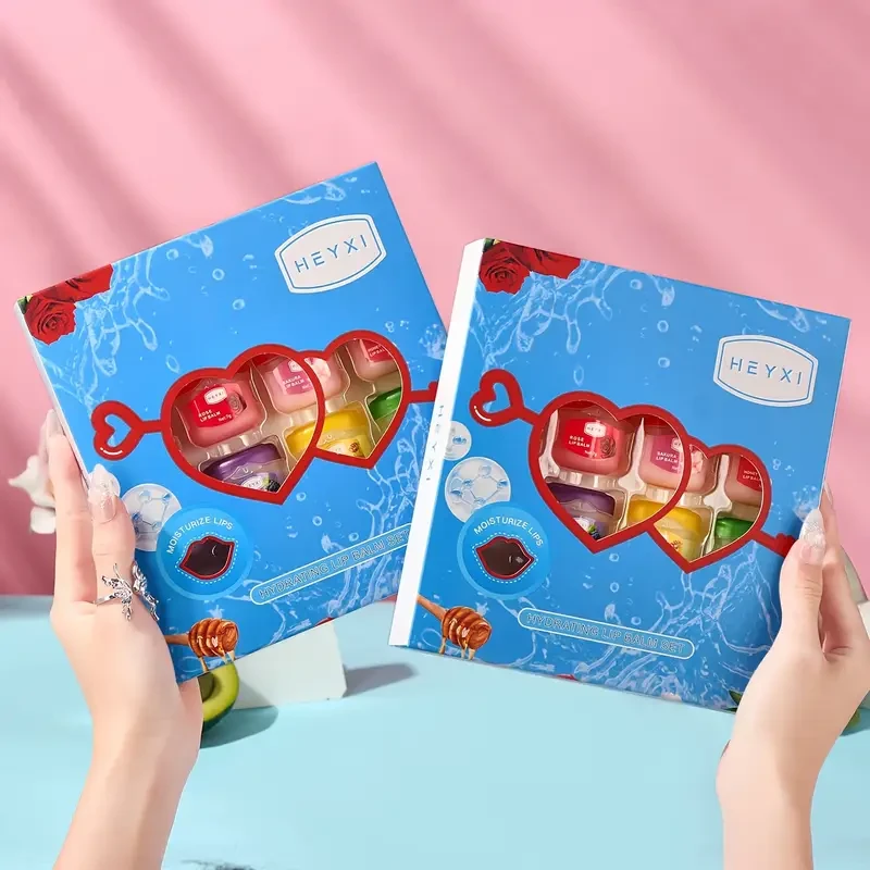 Moisturizing Lip Balm Set for Daily and Night Use