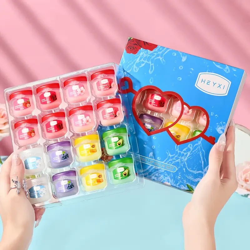 Moisturizing Lip Balm Set for Daily and Night Use