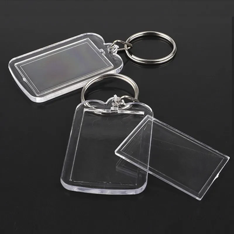 Transparent Photo Frame Acrylic Keychain Custom New Acrylic Keychain Pendant