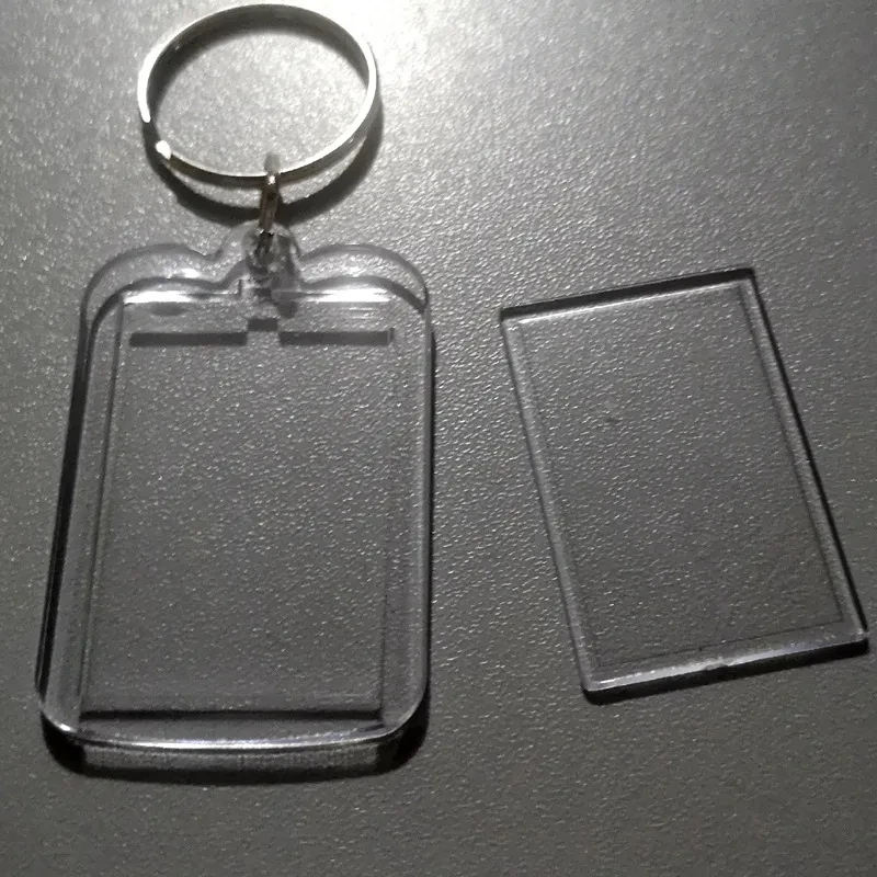Transparent Photo Frame Acrylic Keychain Custom New Acrylic Keychain Pendant