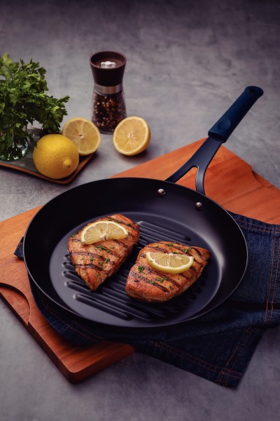 Professional Induction Iron Skillet Grill 30cm 2.4 - Tramontina