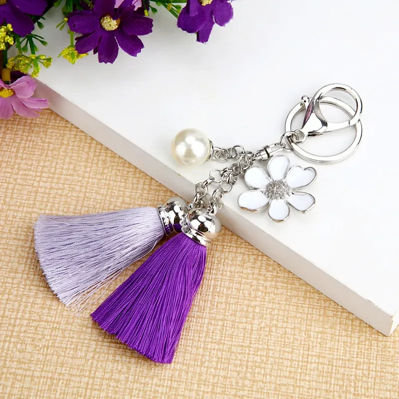 Car Keychain Female Metal Bag Pendant Key
