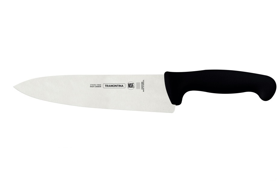 Professional Master Black Cooks Knife 8", 20cm - Tramontina