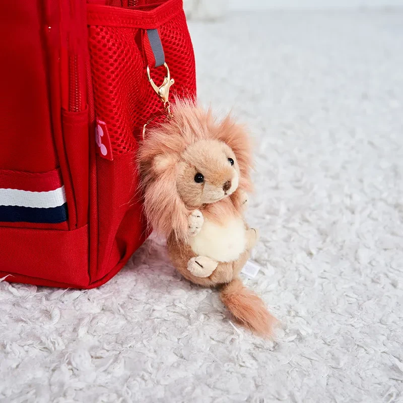Cute Simulation Plush Toy Doll Car Keychain Backpack Pendant