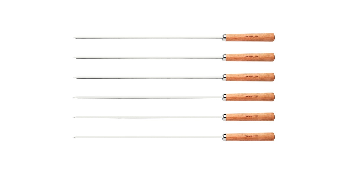 Churrasco Skewer 50cm 6 Piece Set - Tramontina
