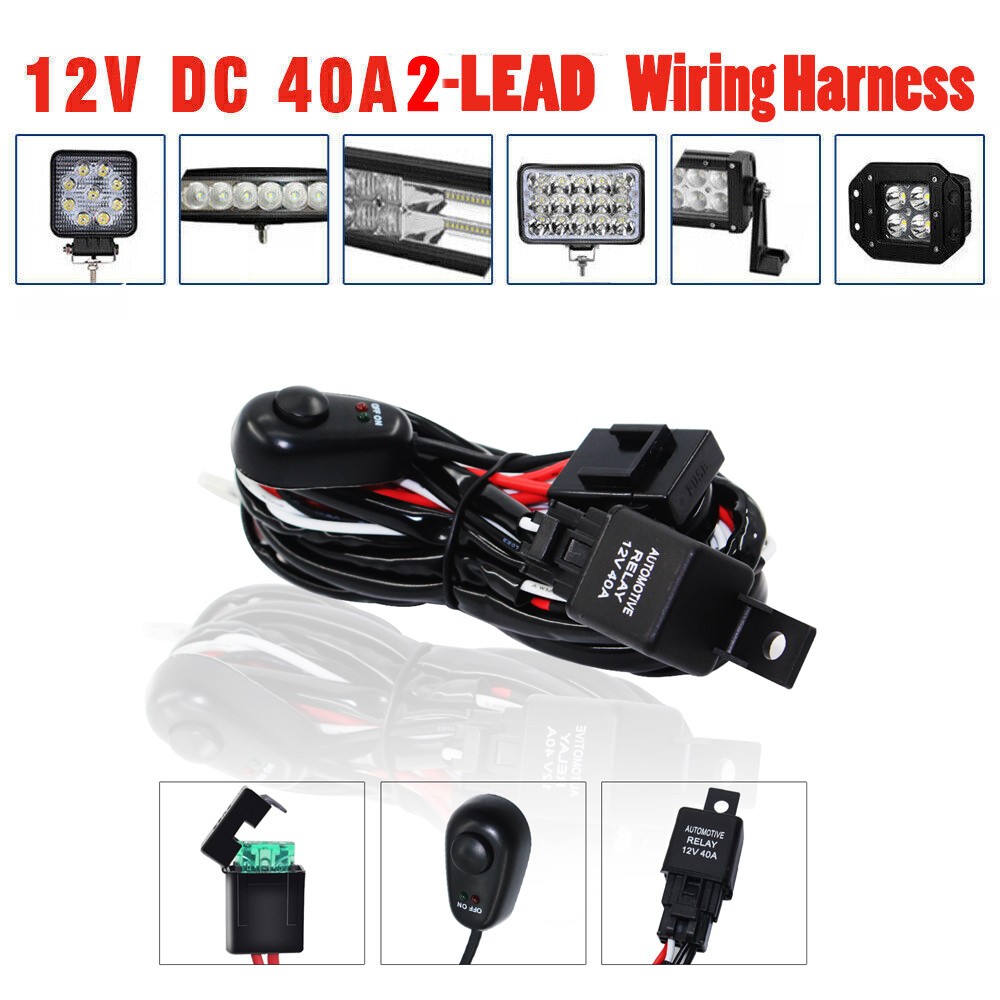 22" LED Light Bar Triple Row 288W Combo Beam Off-Road Lights + 2Pcs 4 Inch 60W LED Pod Lights with Harness Wiring for Trucks ATV UTV Jeep Boat Pickup