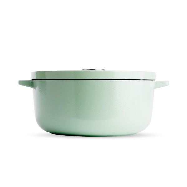 Pistachio Covered Round Casserole 26cm/5.2L - KitchenAid