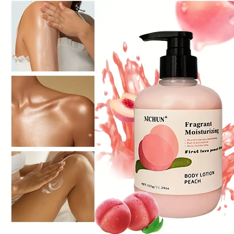 320g Peach Body Lotion