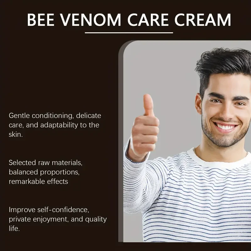 HOUKEA Bee Venom Cream for Massage Stimulates Vitality