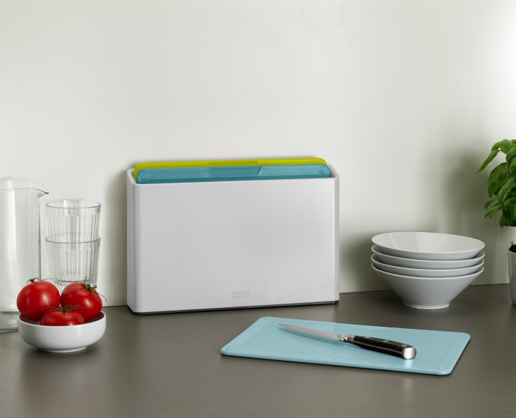 3pc Chopping Board Set w/Case - Joseph Joseph Duo