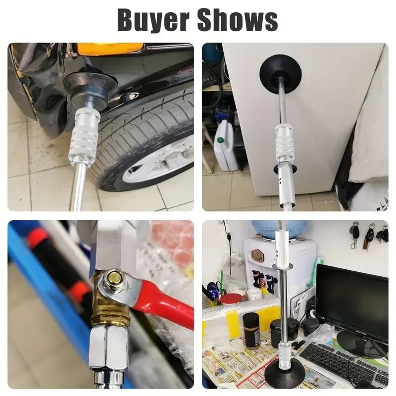 1pc Car Dent Puller Air Pneumatic Suction Sheet Metal Drawing Hammer Repair Tools Auto Care Part Body Recover Automotive Accessories