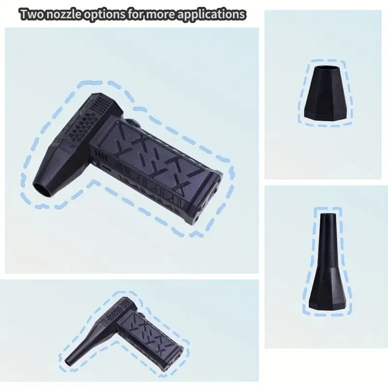 Portable Turbo Fan, High-Speed Air Purifier, Mini Jet Fan