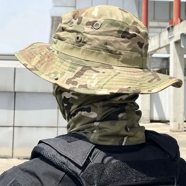 Cooling Neck Gaiter Face Mask Boonie Hat Set