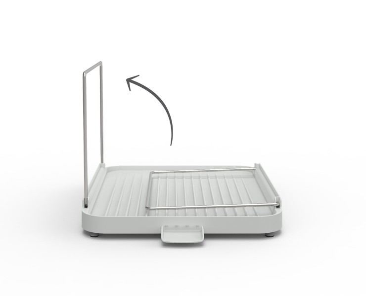 2-tier Dish Rack - Grey - Joseph Joseph Duo