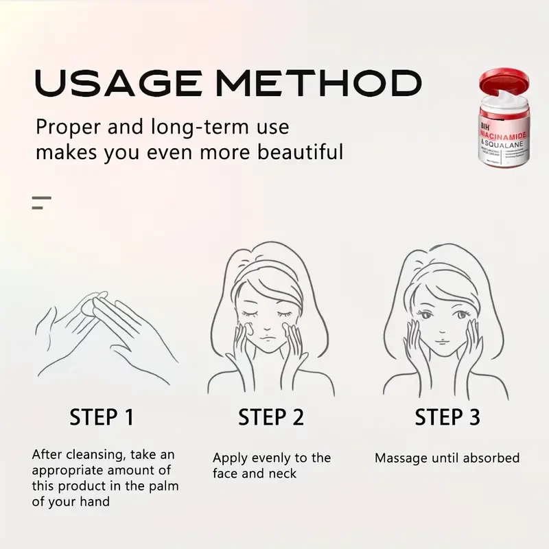 BIH Niacinamide & Plant-Based Squalane Facial Mask