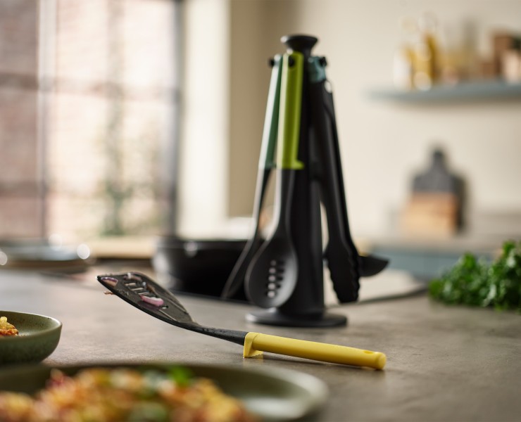 5-piece Utensil Set with storage stand - Joseph Joseph Duo
