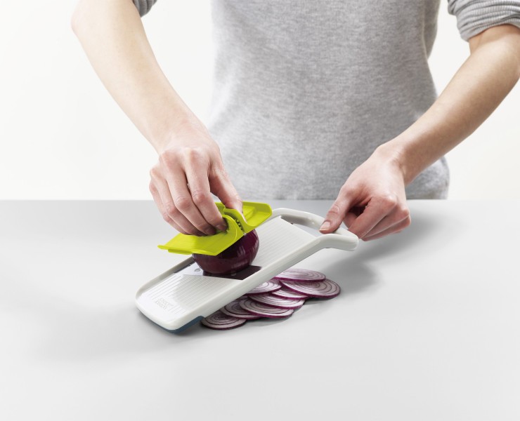 Multi-grip Mandoline (Stone) - Joseph Joseph Duo
