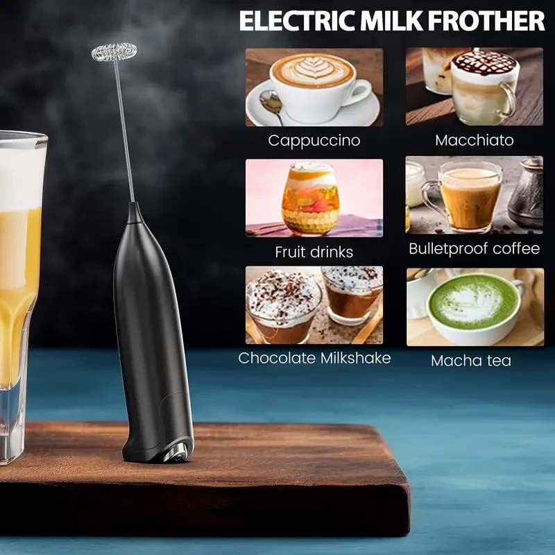 BGprider Stainless Steel Electric Milk Frother