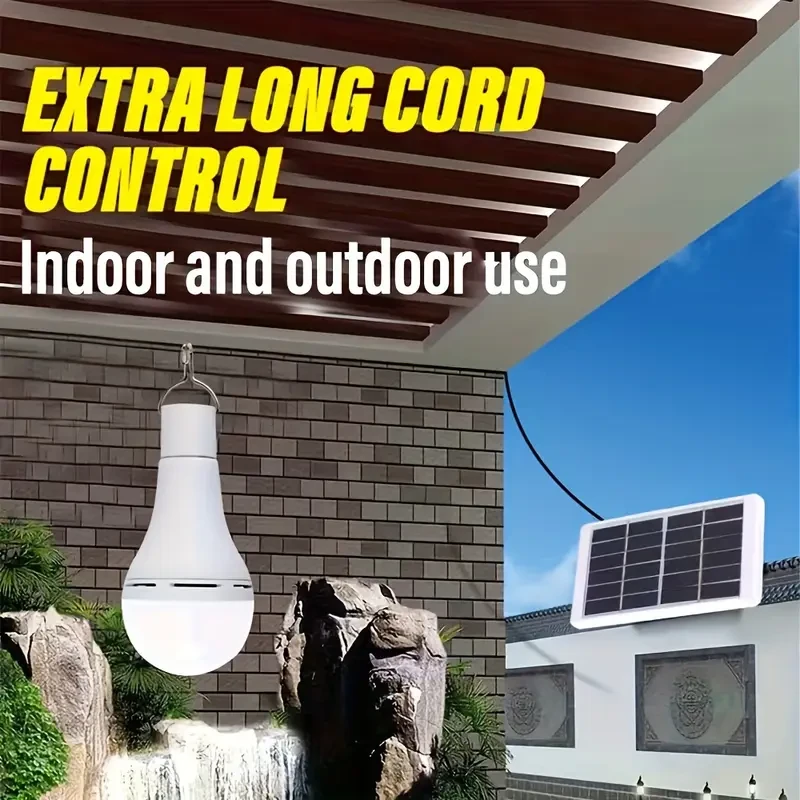 4pcs GoldenCentury Solar LED Bulbs