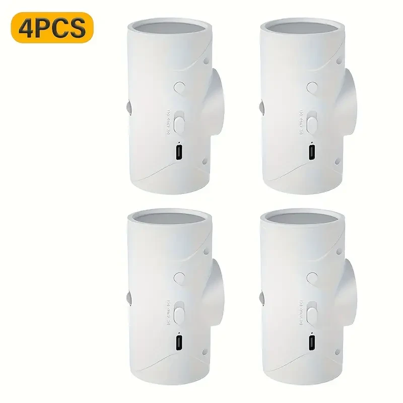 4pcs GoldenCentury Rechargeable LED Motion Sensor Wall Lights