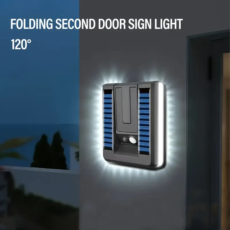 4pcs GoldenCentury Solar Street Lights with Motion Sensor