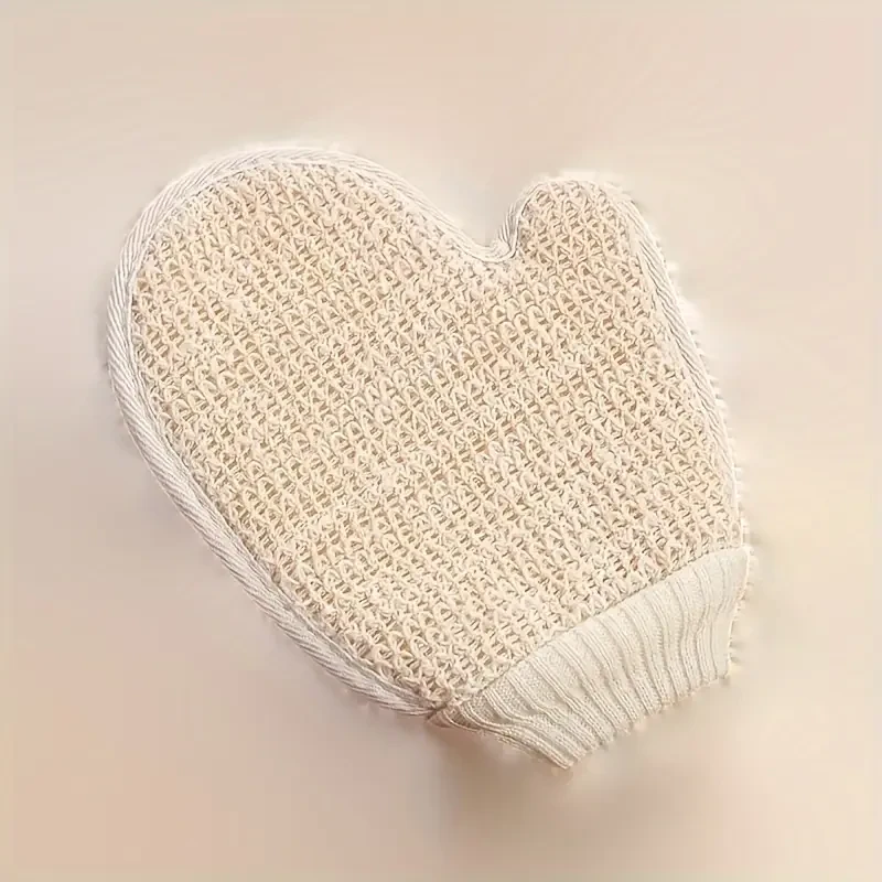 set of sword hemp exfoliating shower gloves