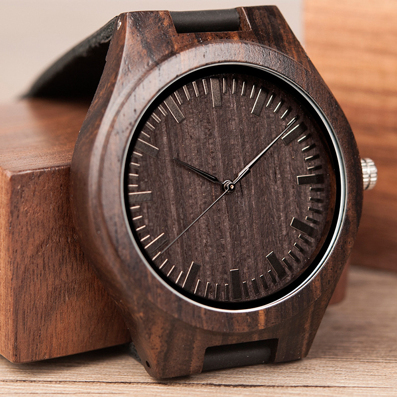 BOBO BIRD Engraving Men Watches Family Gifts For Son DAD MOM Mens Quartz Women Wristwatch For Boyfriend Engrave D26