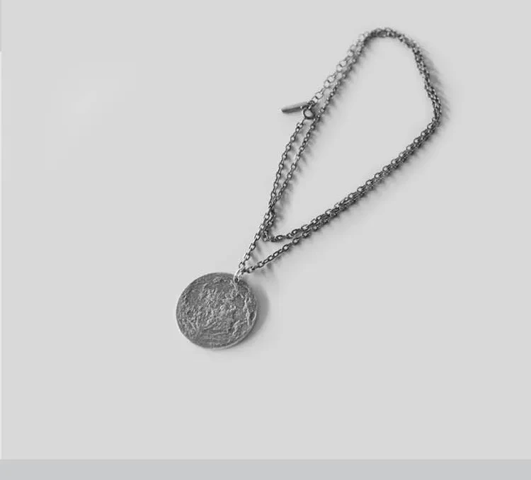 Moon Memorial Pendant Necklace Creative Space
