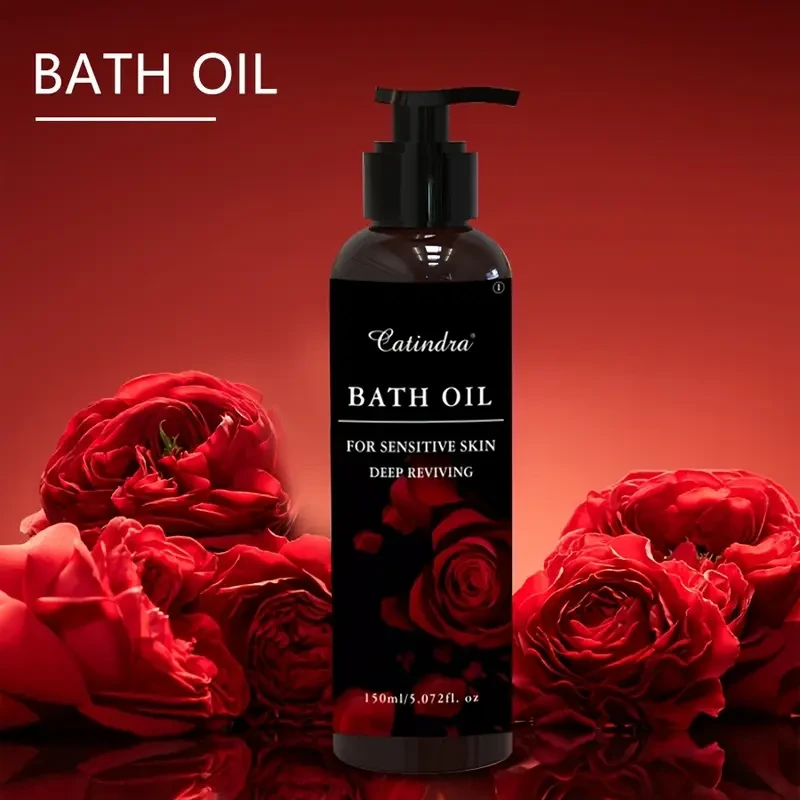 CATINDRA Rose Scented Bath Oil