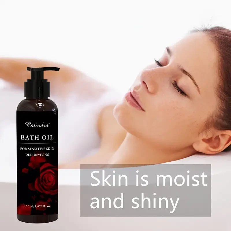 CATINDRA Rose Scented Bath Oil