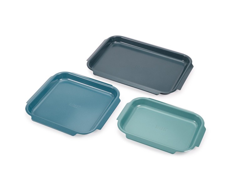 Nest Bake 3pc Baking Tray Set - Joseph Joseph