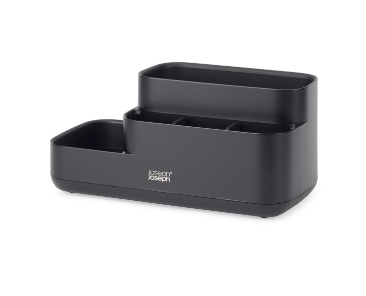 Easystore Bathroom Caddy - Black - Joseph Joseph