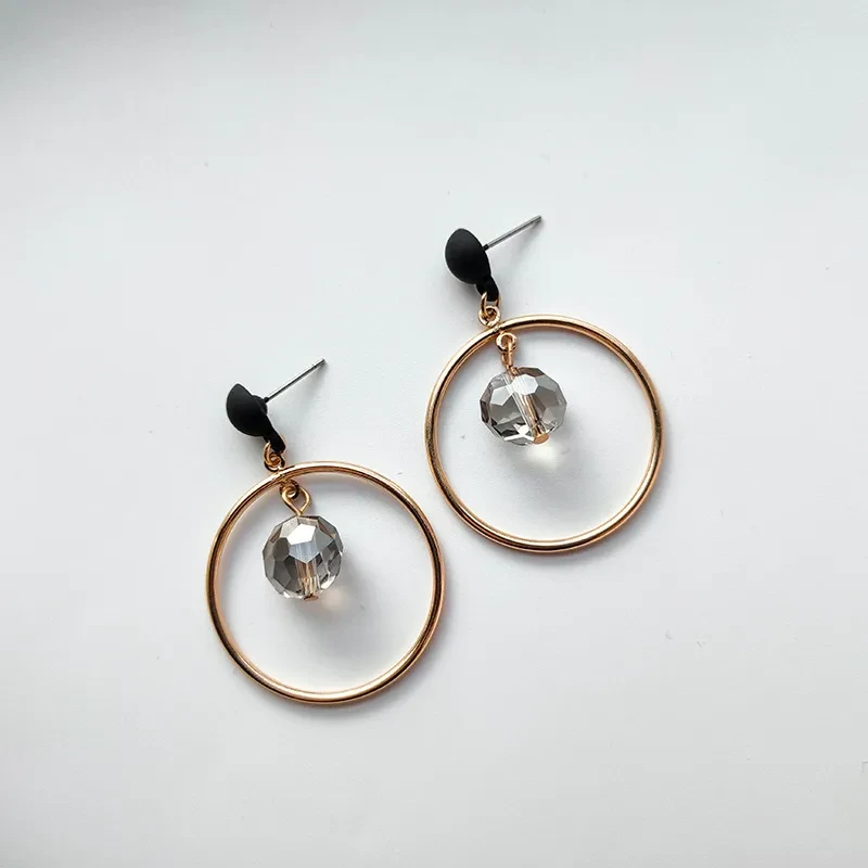 European And American Minimal Art Earrings Geometry
