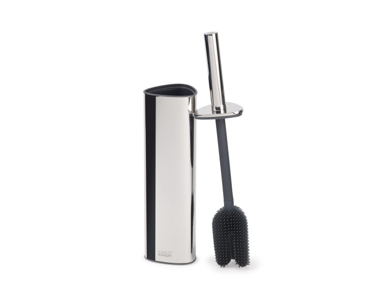 Flex 360 Luxe Toilet Brush - Stainless Steel - Joseph Joseph