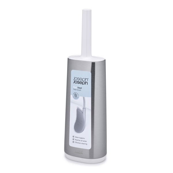 Flex Steel Toilet Brush - Stainless Steel - Joseph Joseph